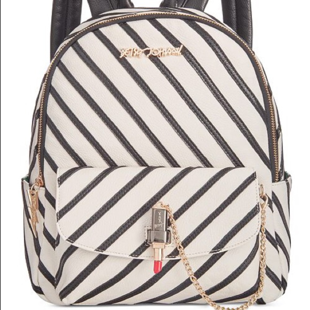 Betsey Johnson Lip Service small backpack
